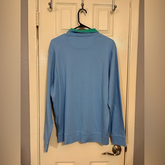Vineyard Vines Blue V-Neck Sweater - Picture 3 of 8